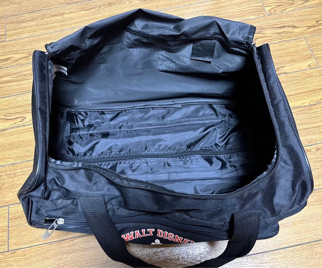 WALT DISNEY ボストンバッグ 黒 中型