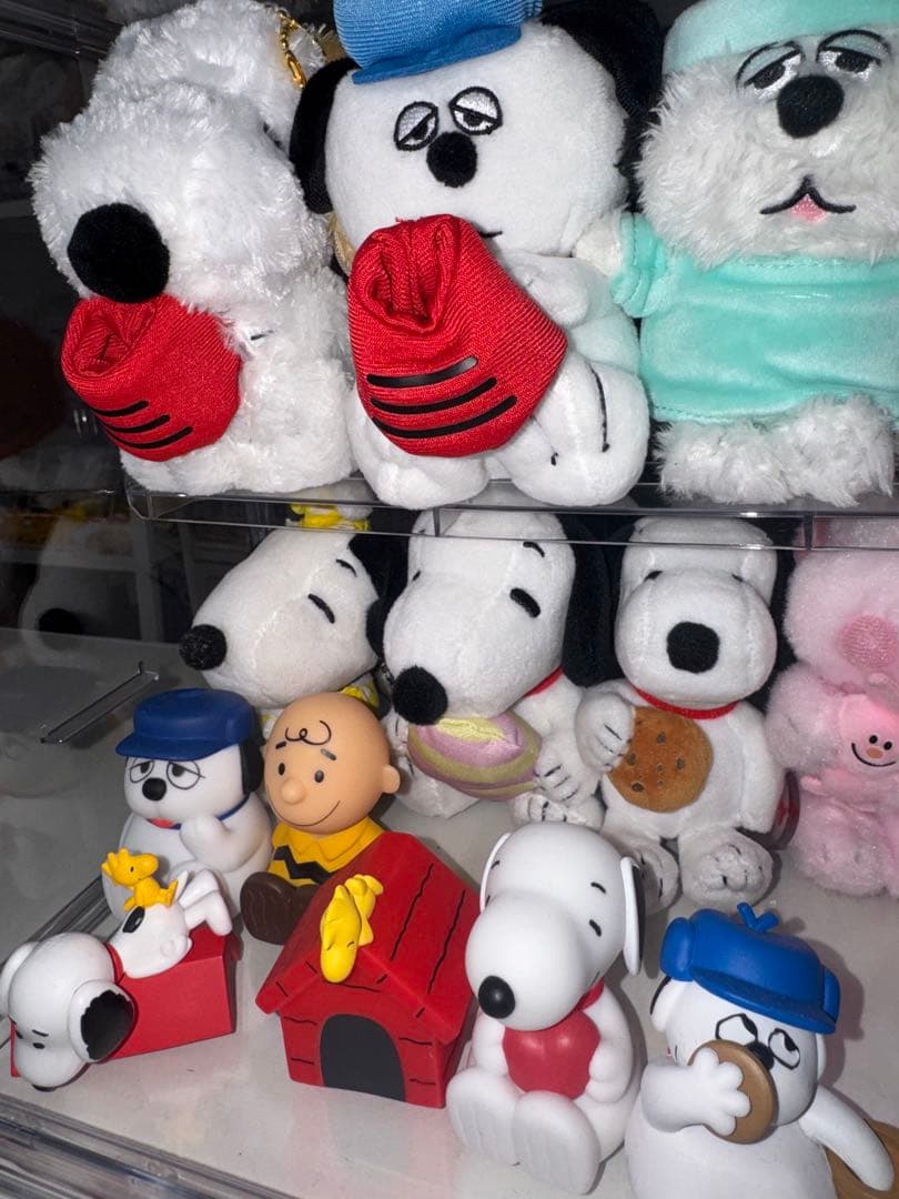 スヌーピー ぬいぐるみ マスコットセット（ケースはつきません）