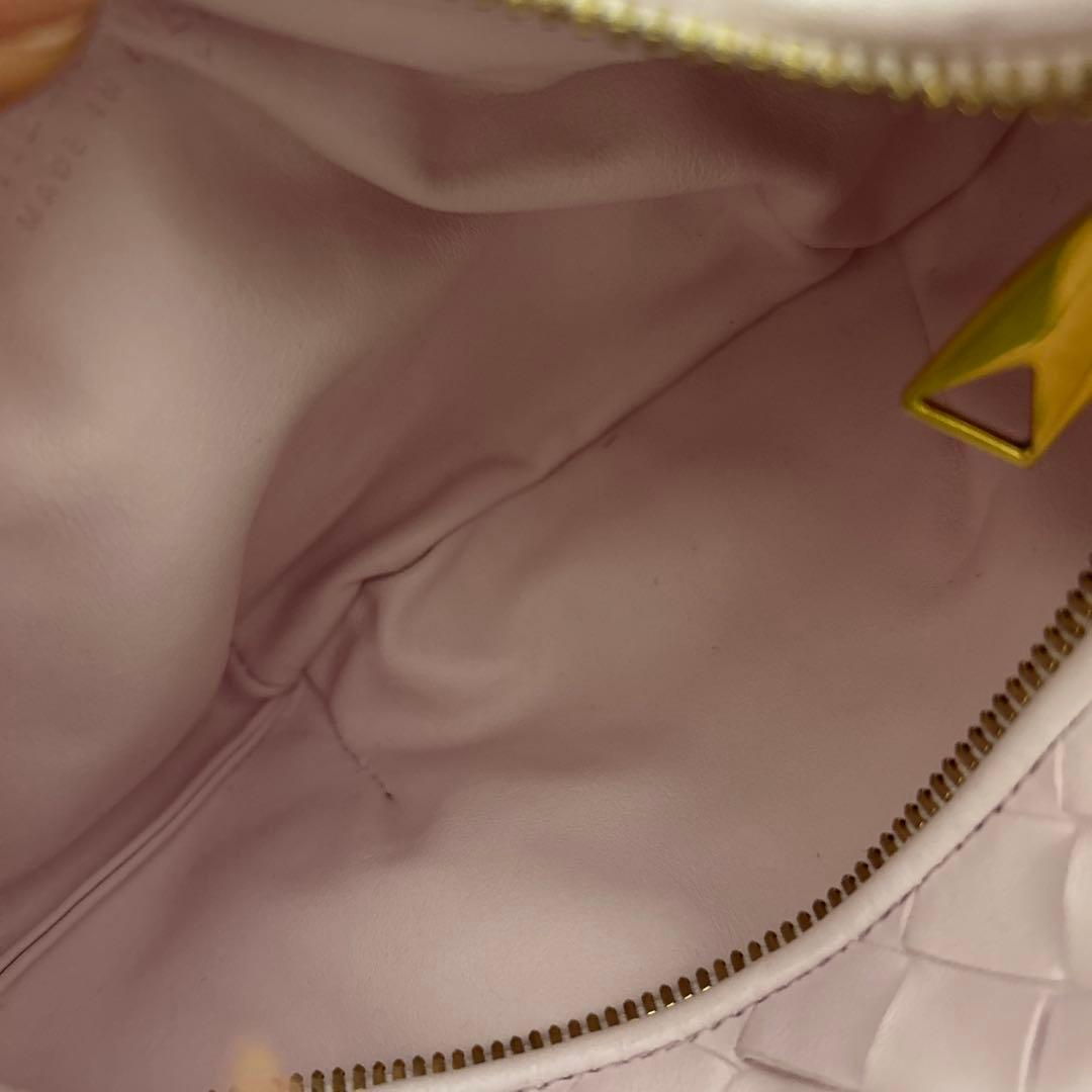 ボッテガ　ミニジョディ　ピンク　ゴールド金具