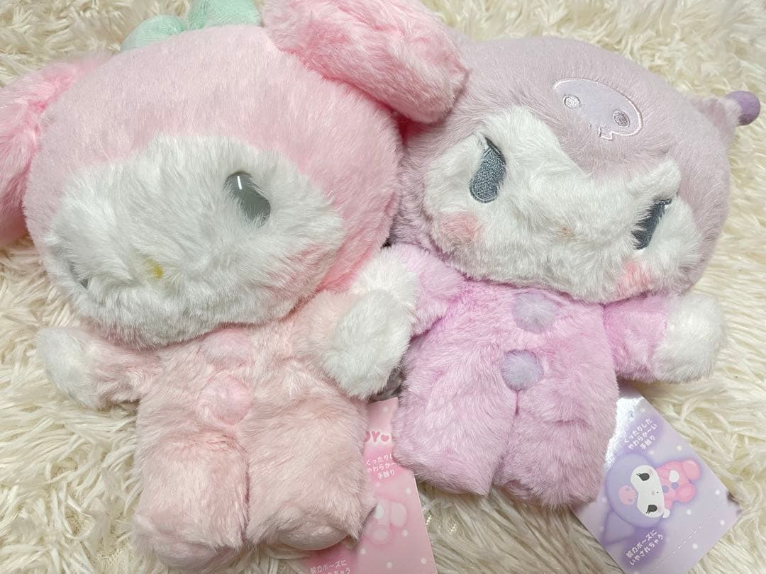 【未使用】マイメロディ　クロミ　くたくた癒しドールS 激レア