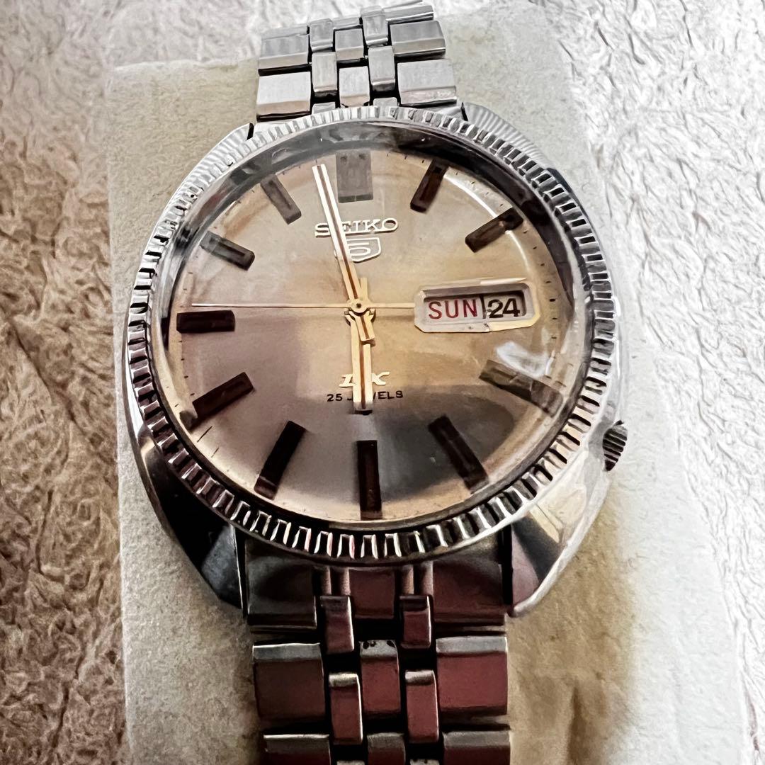 希少　美品稼働 ビンテージ時計6106-8141精工舎刻印あり