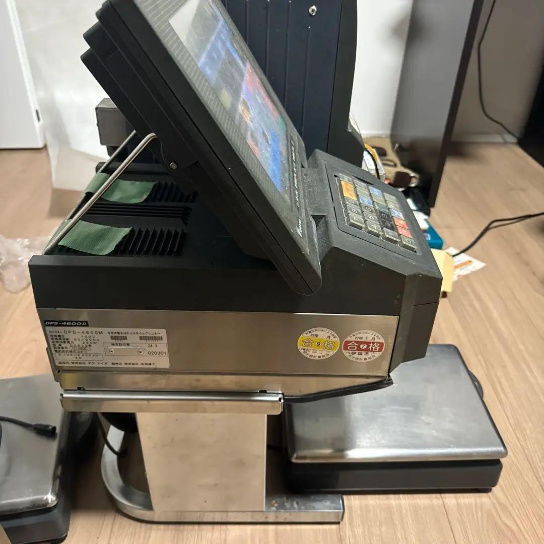 値下げ！❗️TERAOKA寺岡精工POSレジ計量プリンタ DPS-4600II。