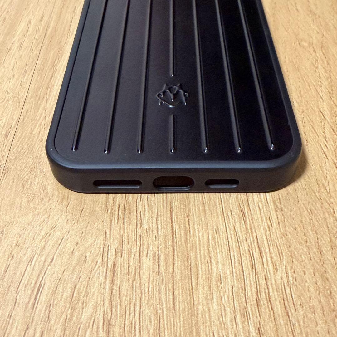 美品 RIMOWA リモワ iPhone 15proMax ケース ブラック