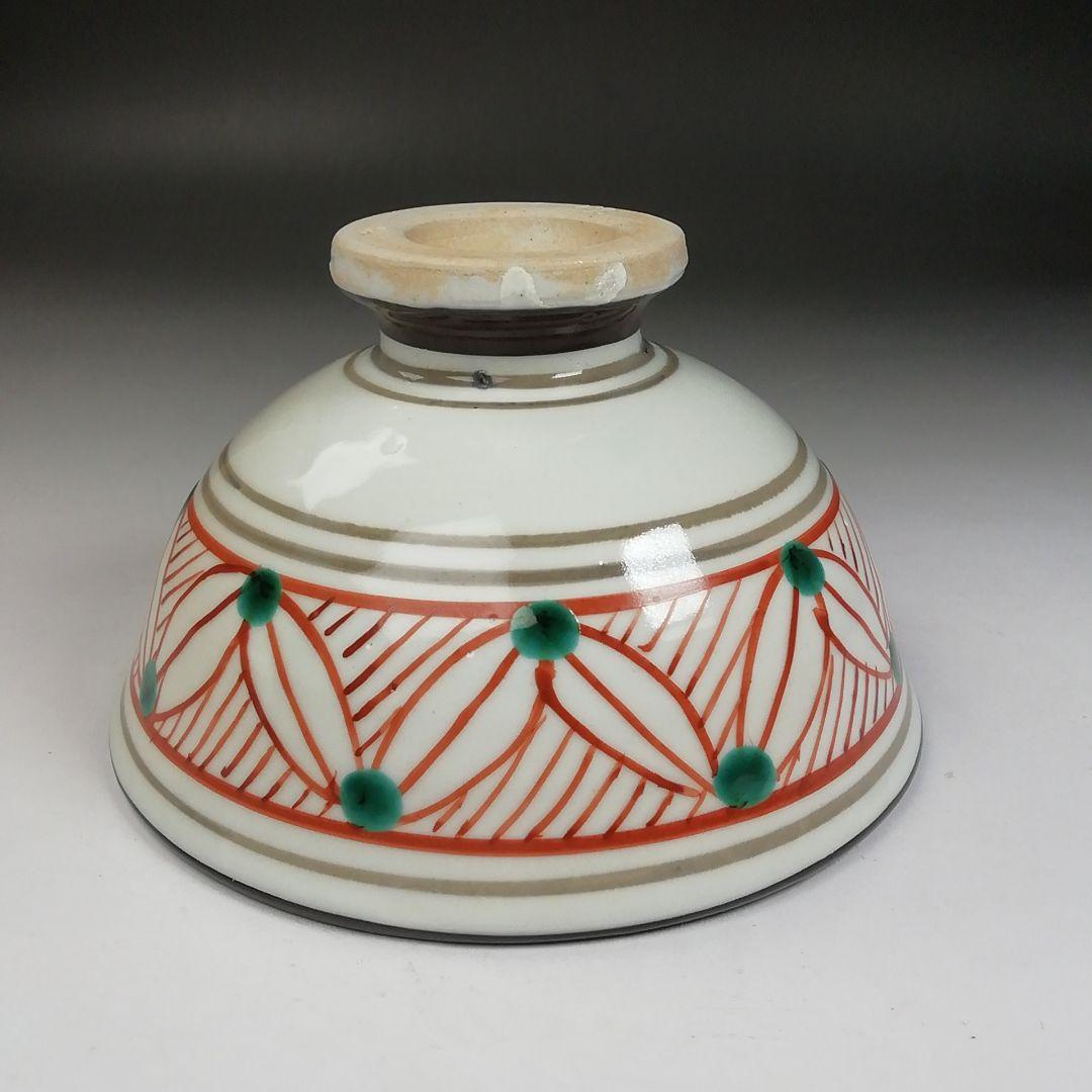 Ｗ８３　茶碗　『赤絵茶碗』『日吉窯　加藤丈佳 造』　共箱　抹茶碗　茶道具