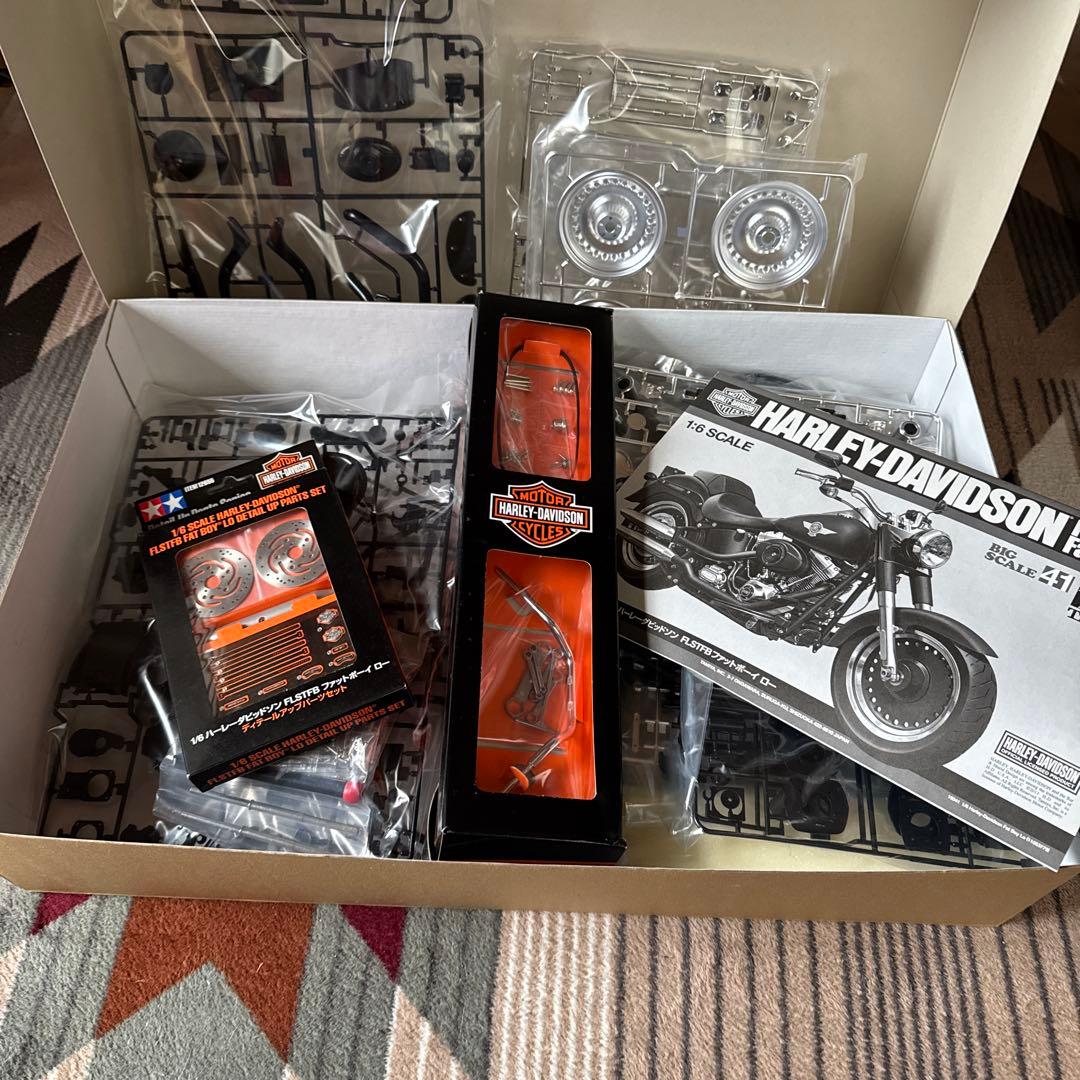 TAMIYA ハーレーダビッドソン FLSTFB Fat Boy Lo