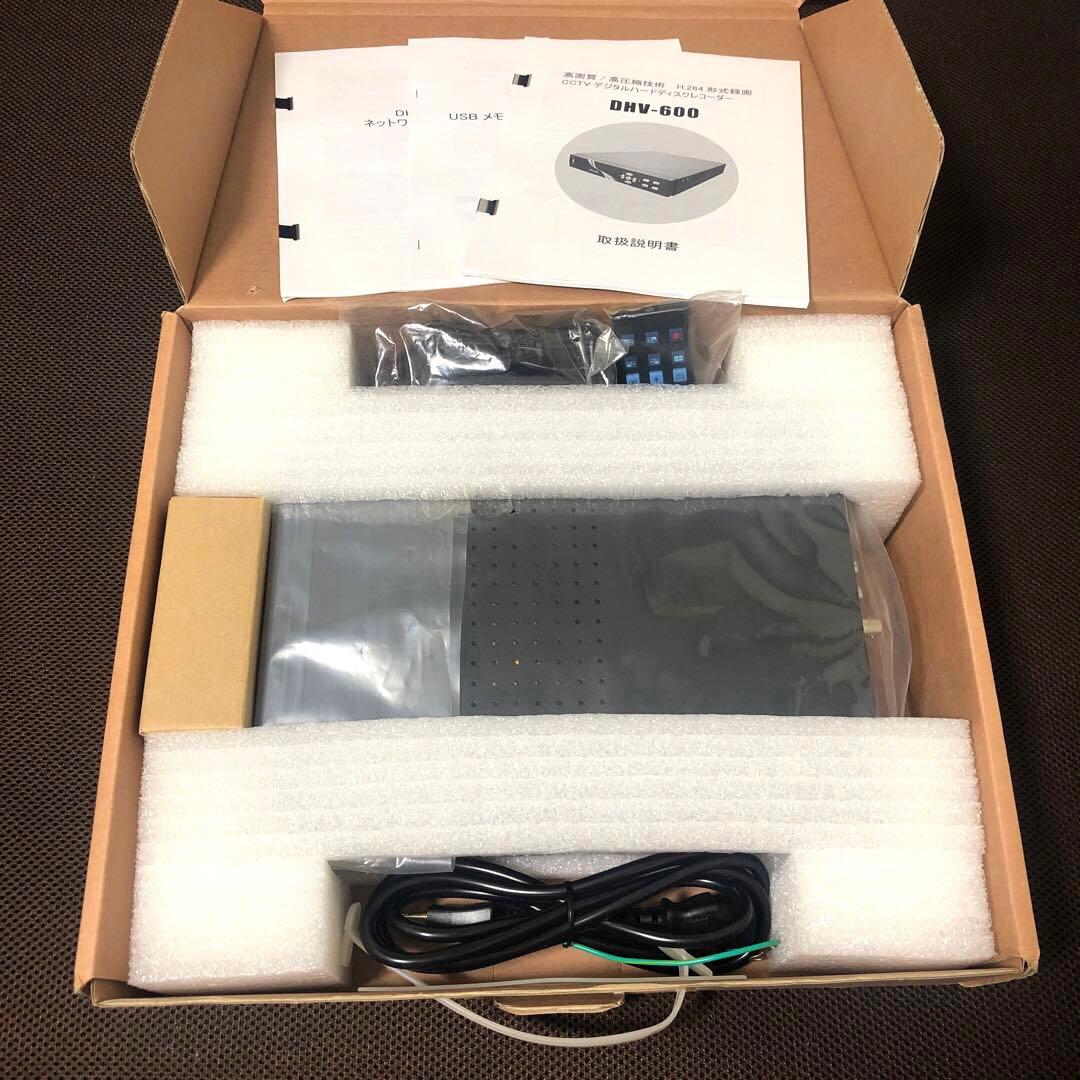 防犯カメラ　録画機　ハードディスクレコーダー DHV-600 2TB CCTV