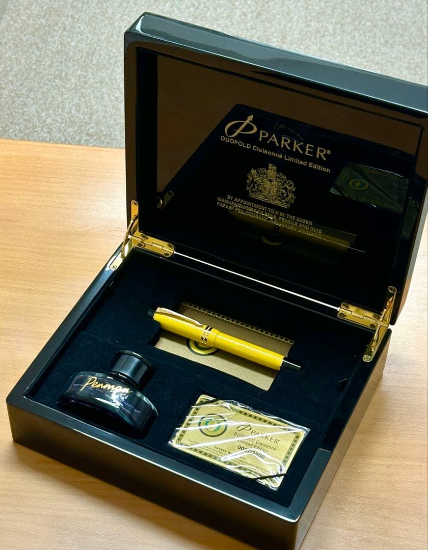 限定No.７▪️新品▪️PARKER万年筆 デュオフォールド・クロワゾネ