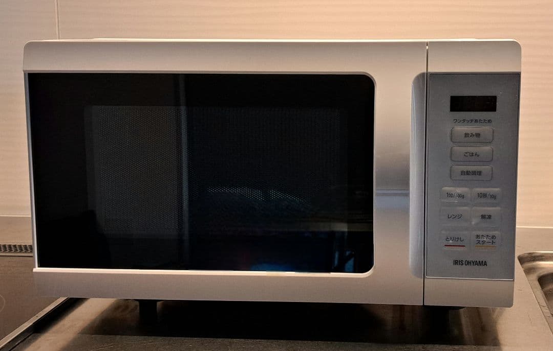 【美品】アイリスオーヤマ 電子レンジ KMB-F186-W 2023年製造