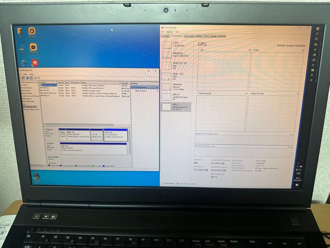 DellPrecision M6800 4930mx m3000m 訳あり