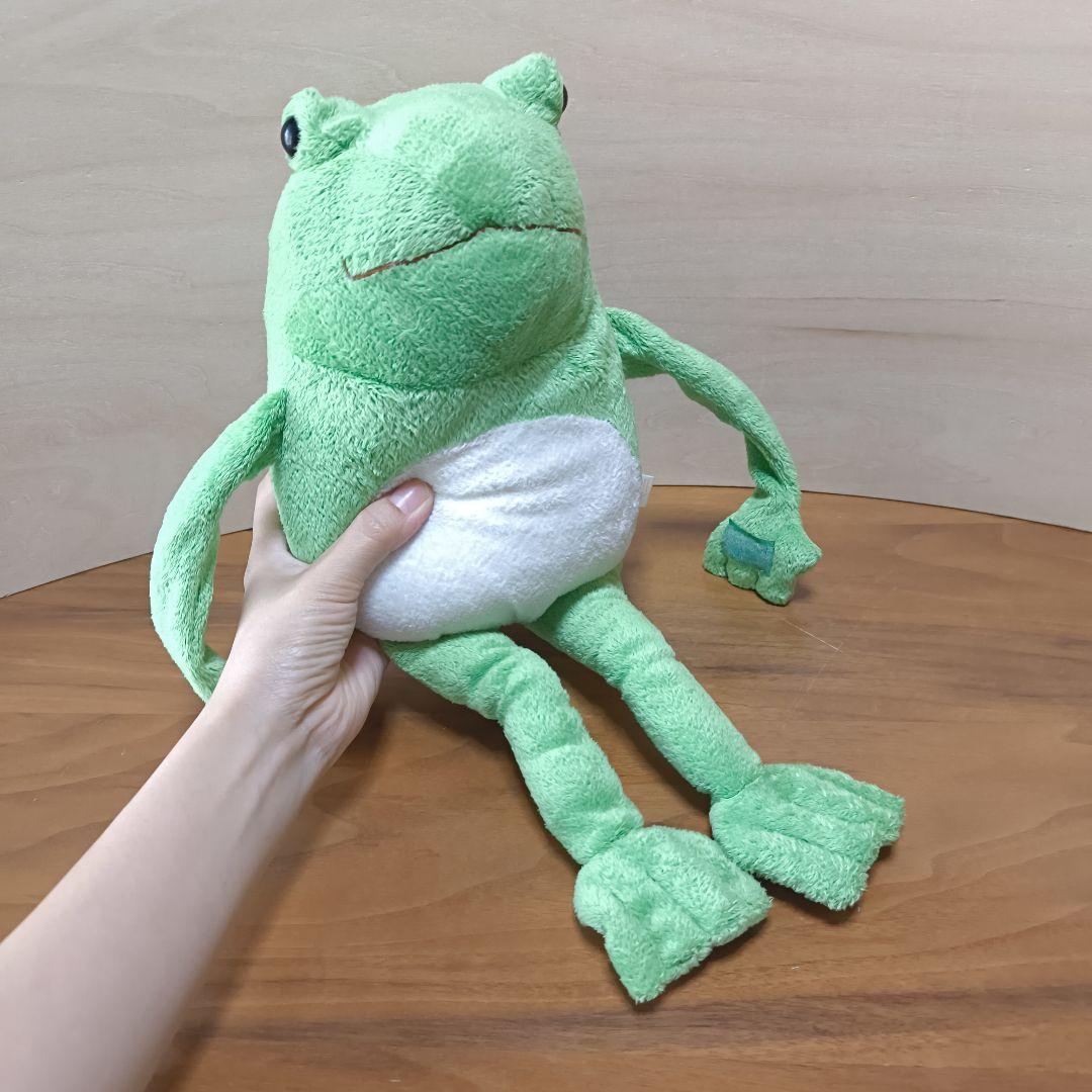 シナダ　ぬいぐるみ　カエル　レトロ　招福かえる　shinada