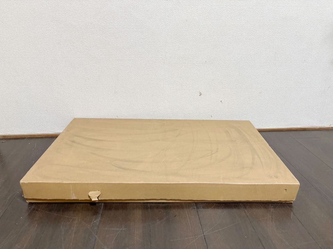 ほぼ未使用 茶道具 指物師渡辺可映作 台目棚 有楽好写 (自在棚) 組み立式元箱