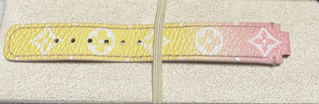 LOUIS VUITTON ルイヴィトン　タンブール　ラバー　ベルト　PM