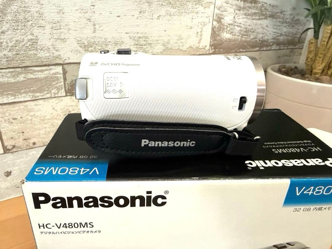 Panasonic HC-V480MS ビデオカメラ　動作確認済み　美品！