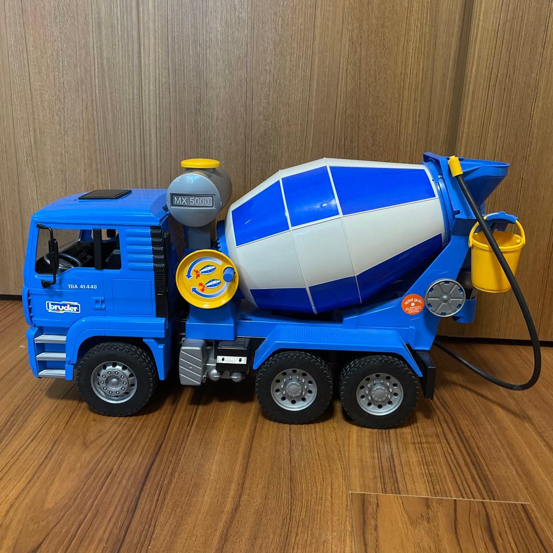 【美品】ブルーダー ショベルカー トラクター コンクリートミキサー車 働く人