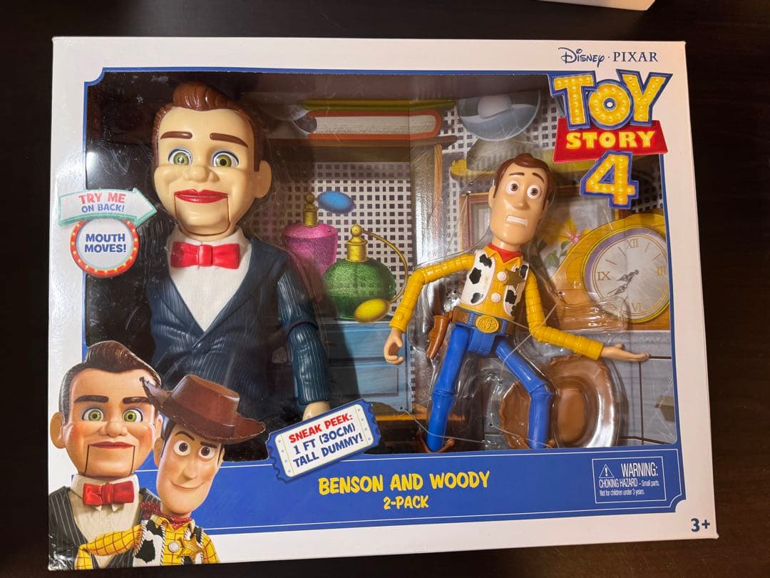 トイ・ストーリー4 ベンソンとウッディ 2パック
