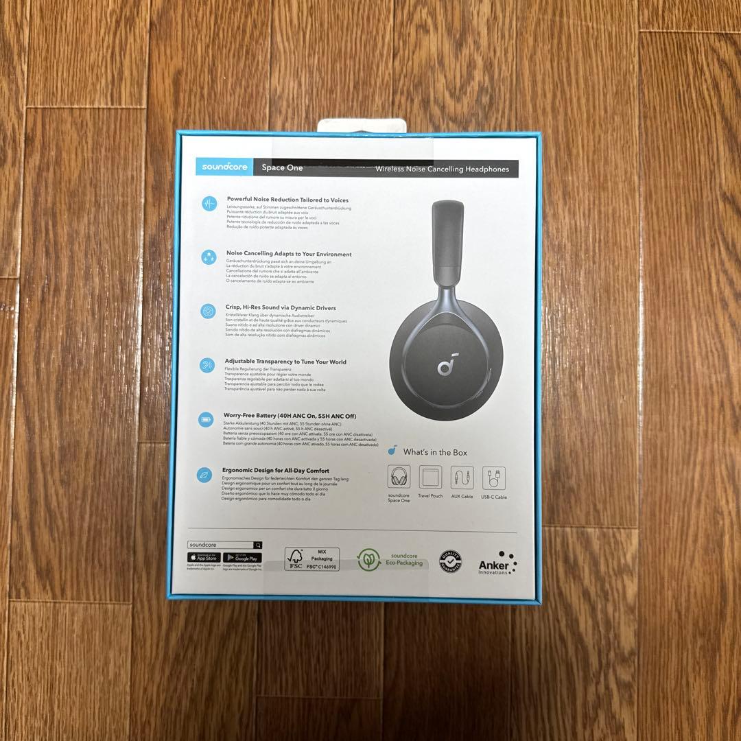 soundcore Space One ワイヤレスヘッドホン『新品・未開封』