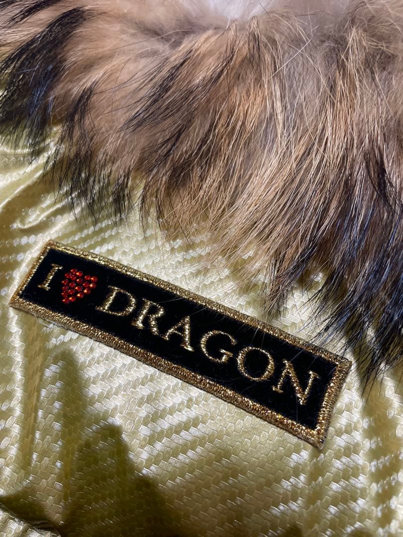 美品●ダンスウィズドラゴン●ファー付きダウン●DANCEWITHDRAGON●2