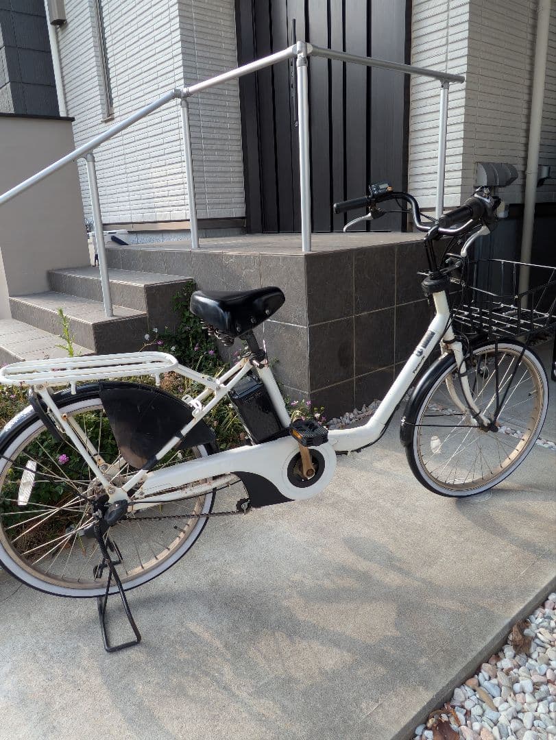 電動アシスト自転車 ホワイト
