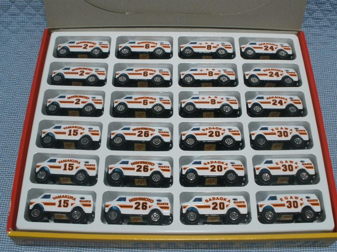 マッチボックス ジャイアンツモデル 24台 デットストック 当時物 GIANTS