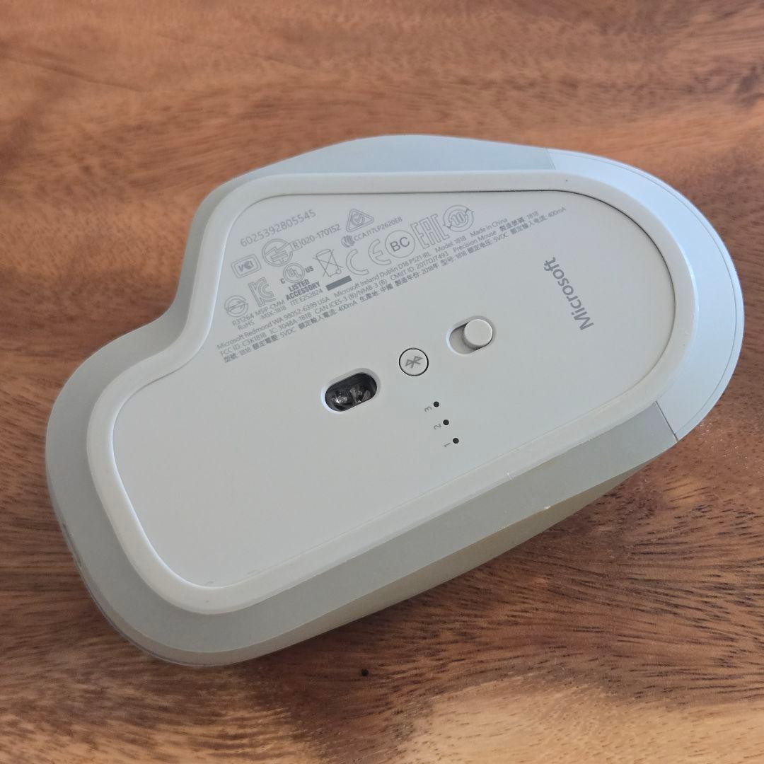 【美品】Microsoft Surface プレシジョン マウス（グレー）