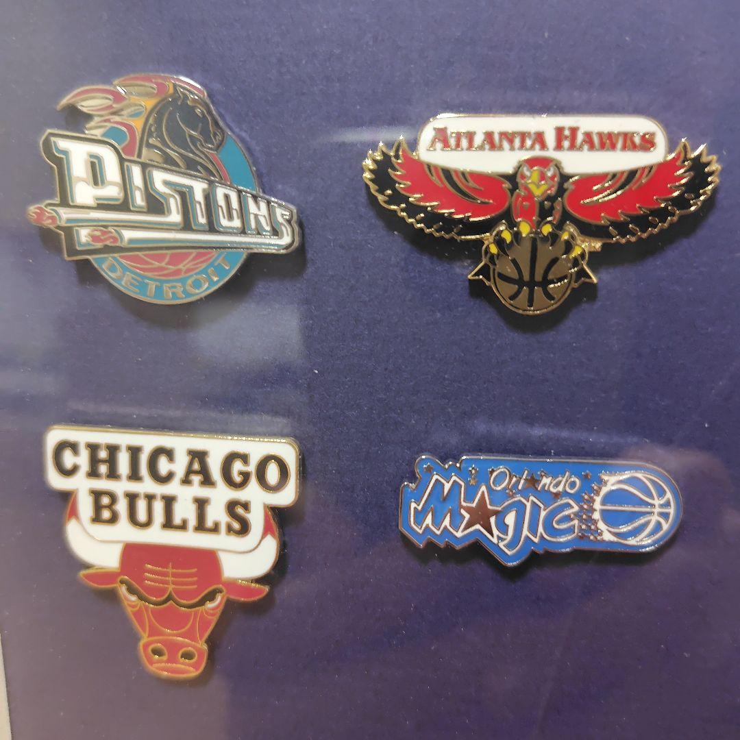 NBAチーム　ピンバッジコレクション