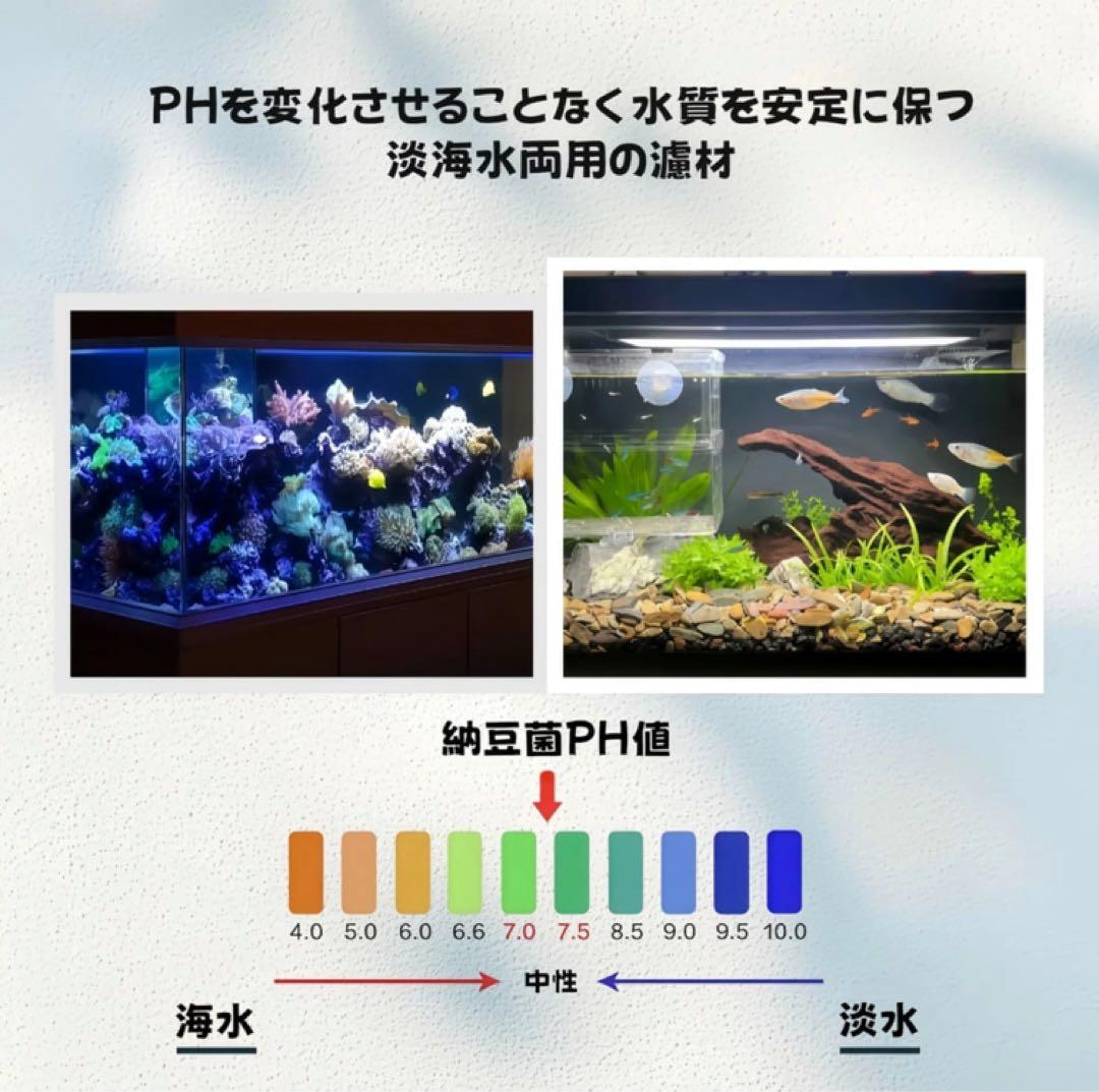 20kg高性能濾過材大増量　専用メッシュ1枚付き　多孔質人気パワーボールろ材