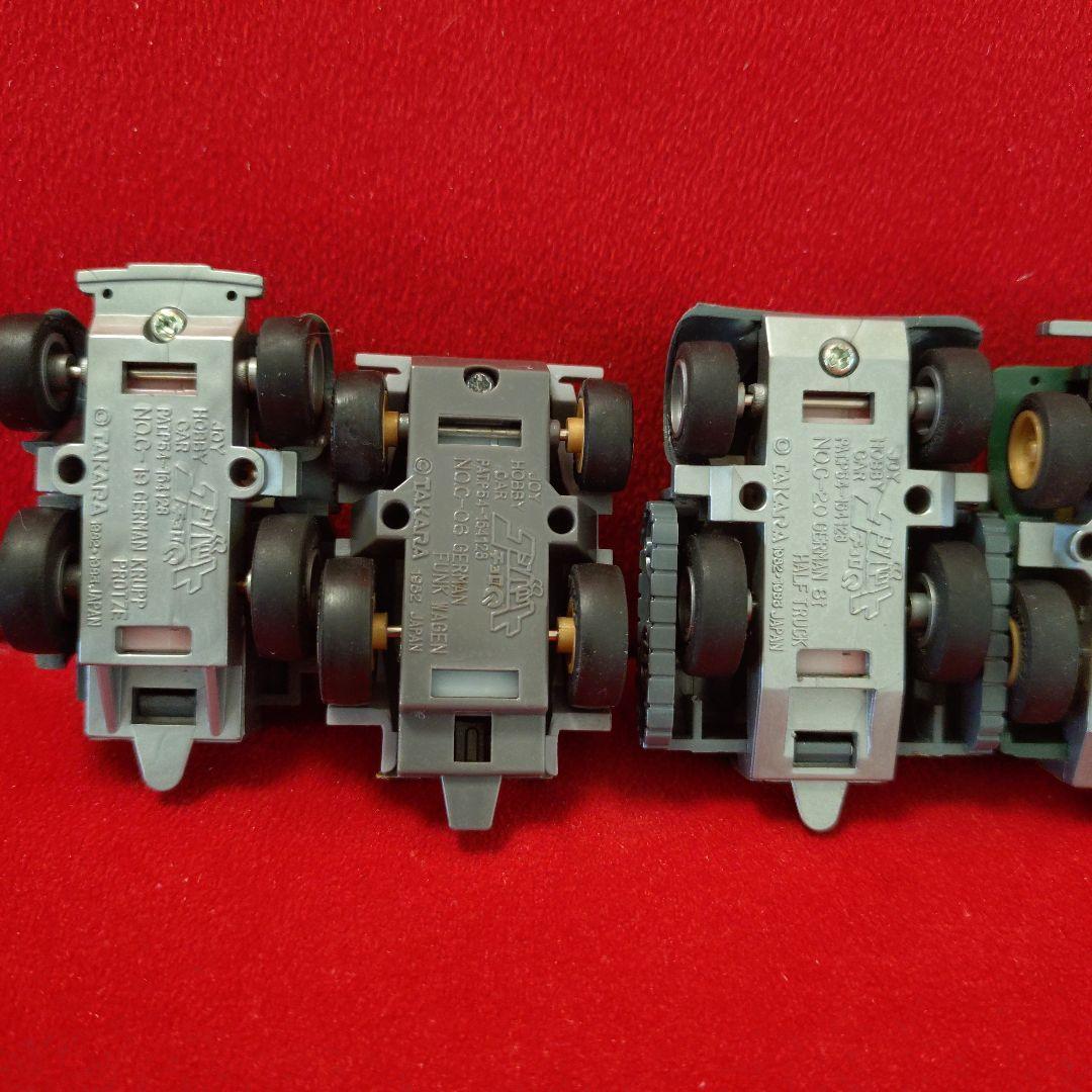 40年前　コンバットチョロQ 7台セット ◯クリーニング済み