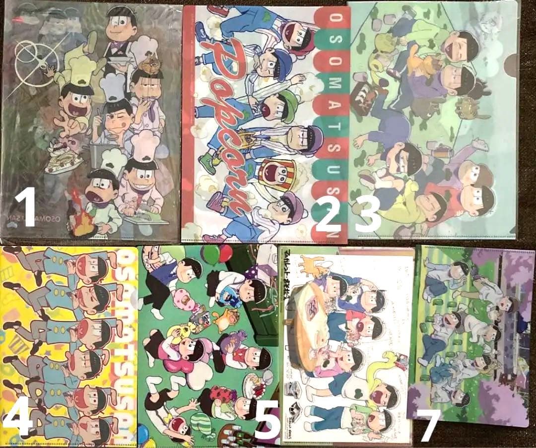 おそ松さんクリアファイル①