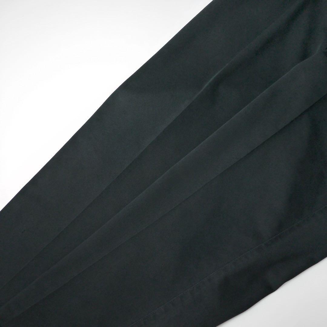 USA製ビンテージ リーバイス ドッカーズ ツータックパンツ チノパン黒ブラック