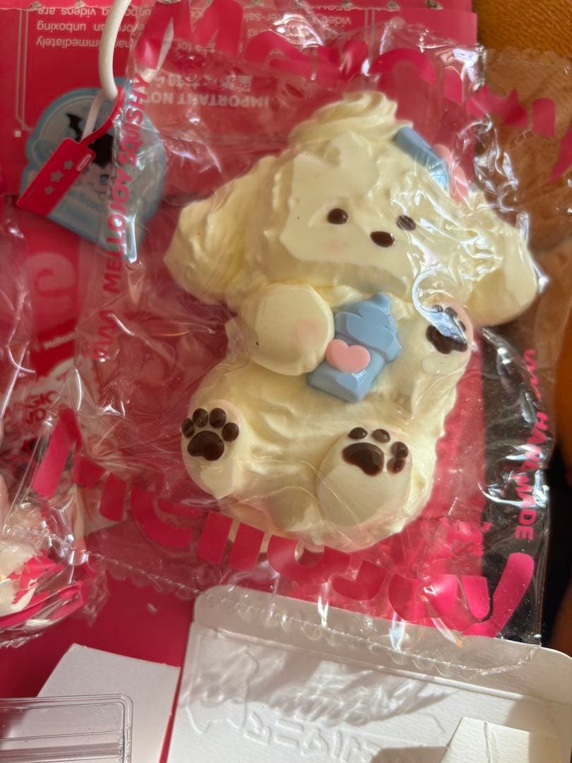 メロジョイ　シークレット　ユニコーン　クリームわん　ゆきこ　大人気　スクイーズ