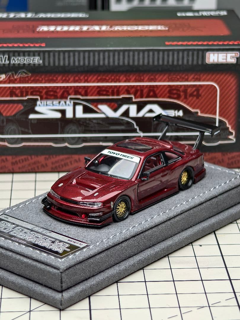 Mortal Model 1/64 Silvia S14 杭州HEC展会限定