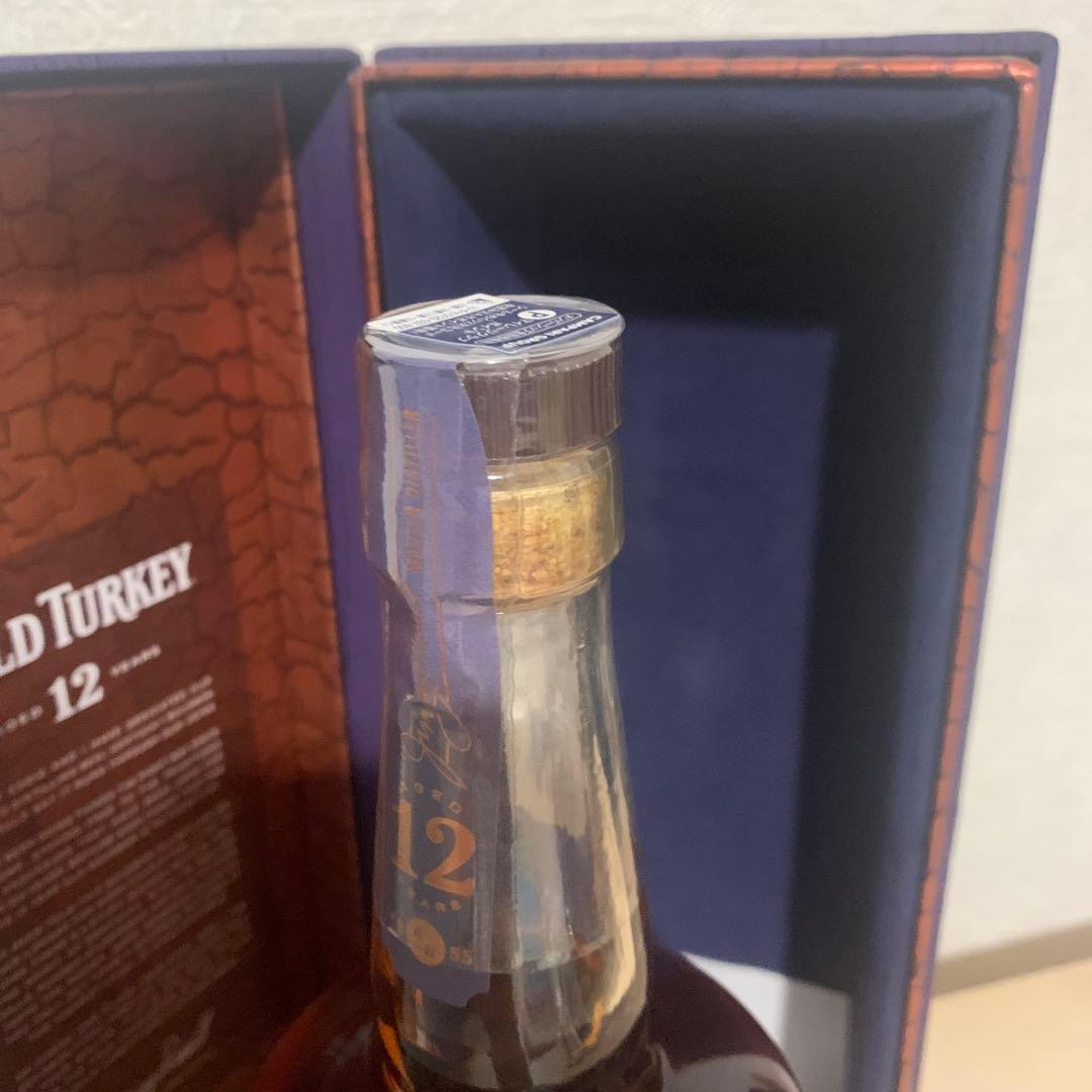 【未開栓 終売品】ワイルドターキー 12年 箱付き