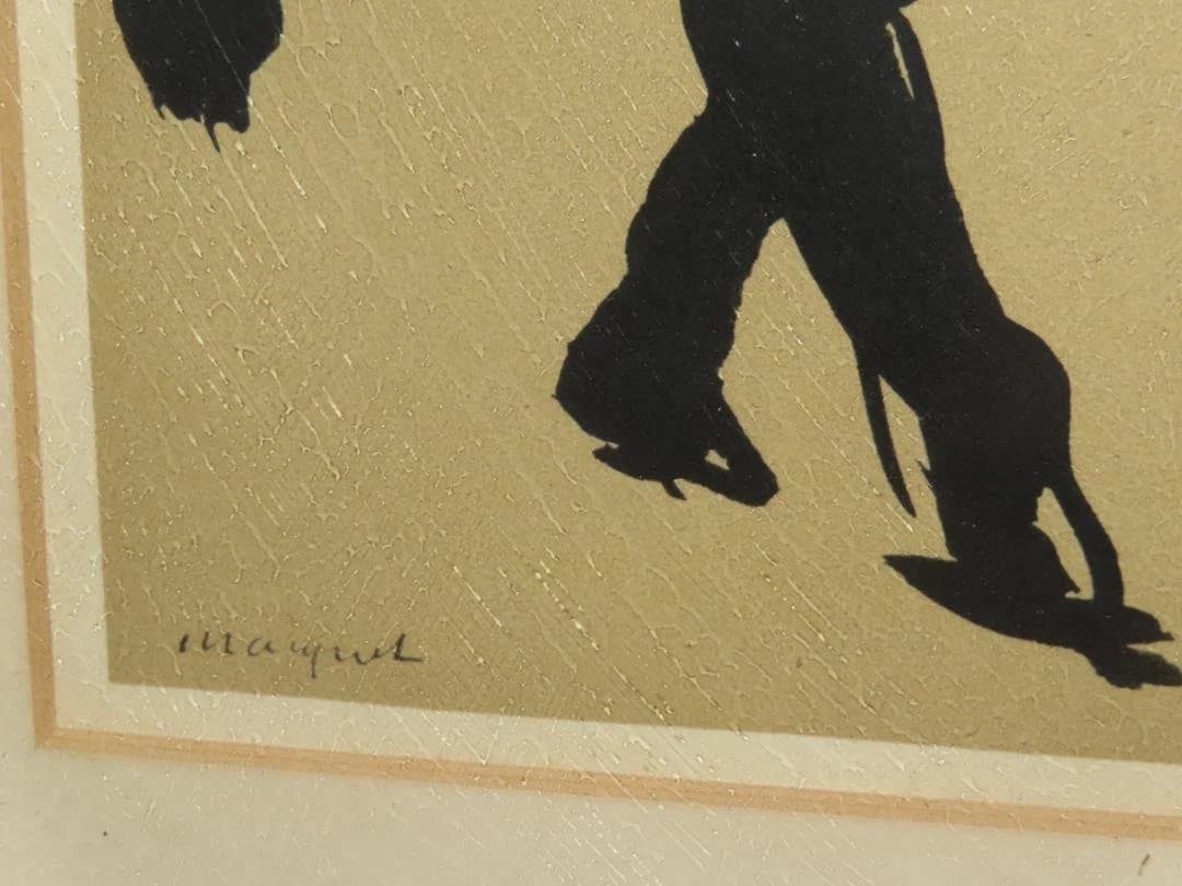 アルバートマルケ アート作品 2点 Hermana de San Vicente