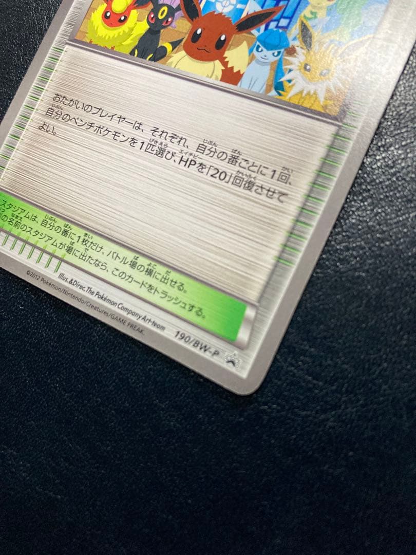 ポケモンセンター　プロモ　イーブイコレクション BW-P ポケモンカード