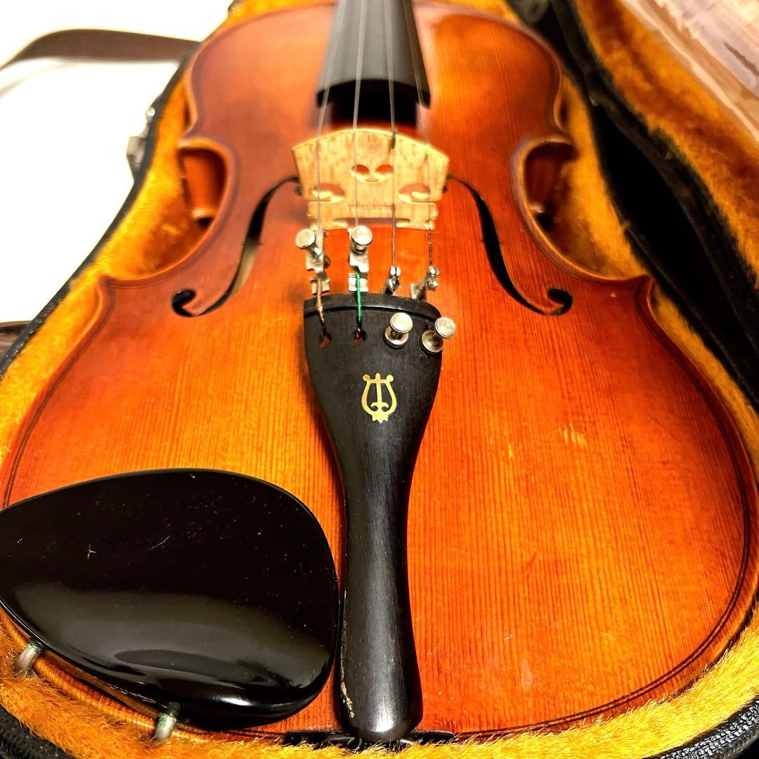 【美虎杢】K. SHIMORA NO.120 4/4 バイオリン　ドイツ製