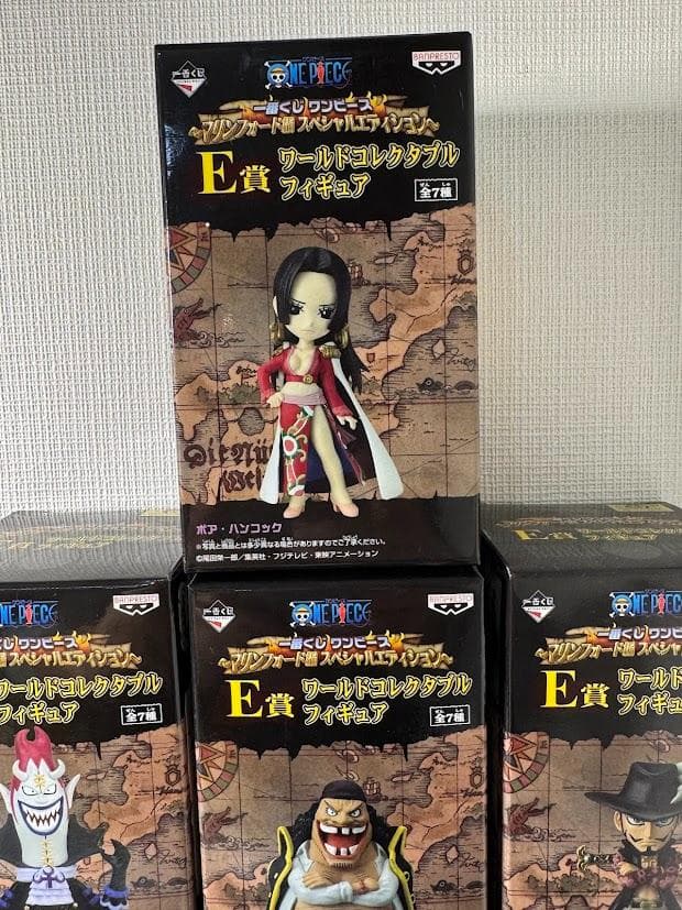 ワンピース　ワールドコレクタブルフィギュアー王下七武海ー　E賞7体セット