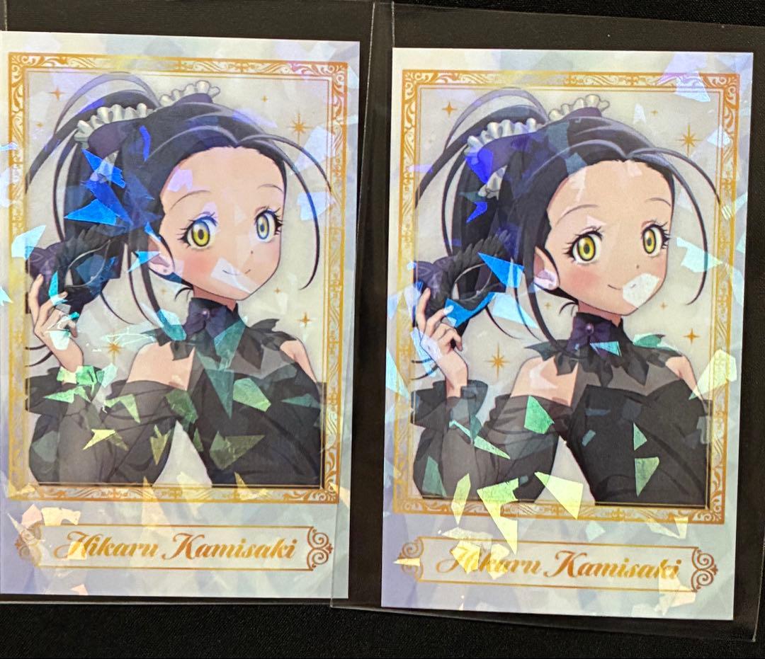 AGF メダリスト　推しパシャカード　狼嵜光　ノーマル　レア　特典　缶バッジ