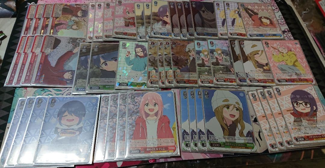 ヴァイス デッキ 蓮 ゆるキャン ガルクラ 3つ プレイマット スリーブ付き