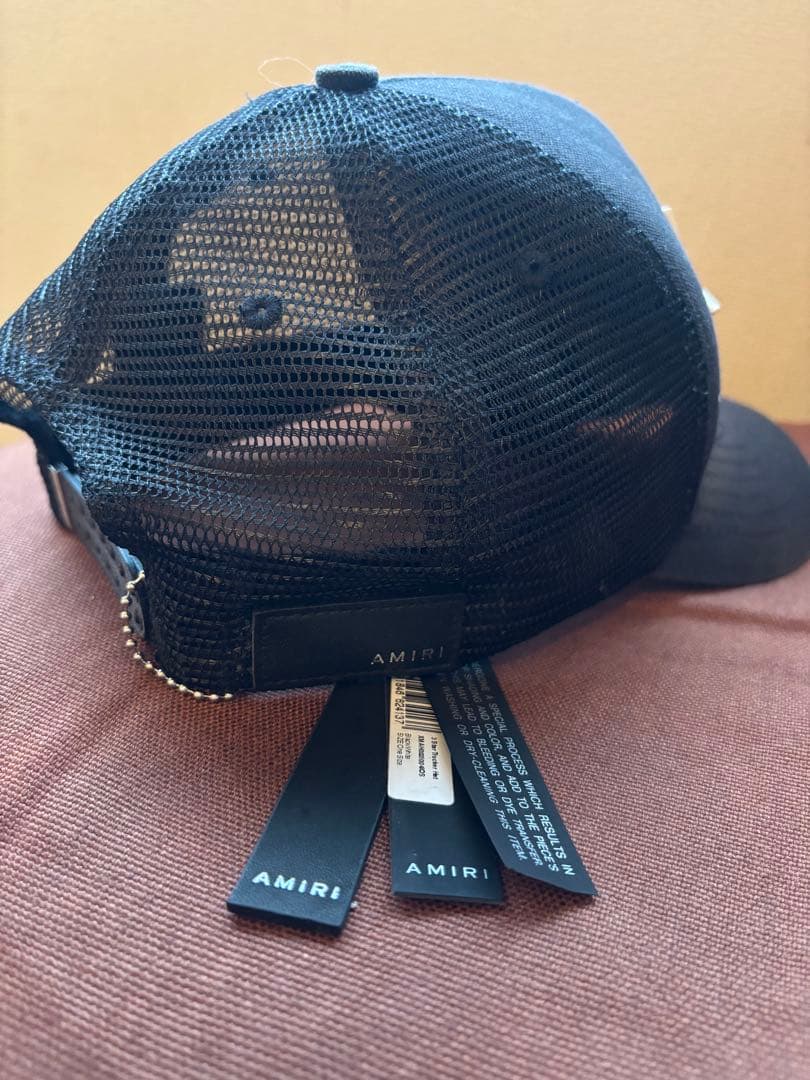 AMIRI 3STAR LOGO トラッカーメッシュキャップ