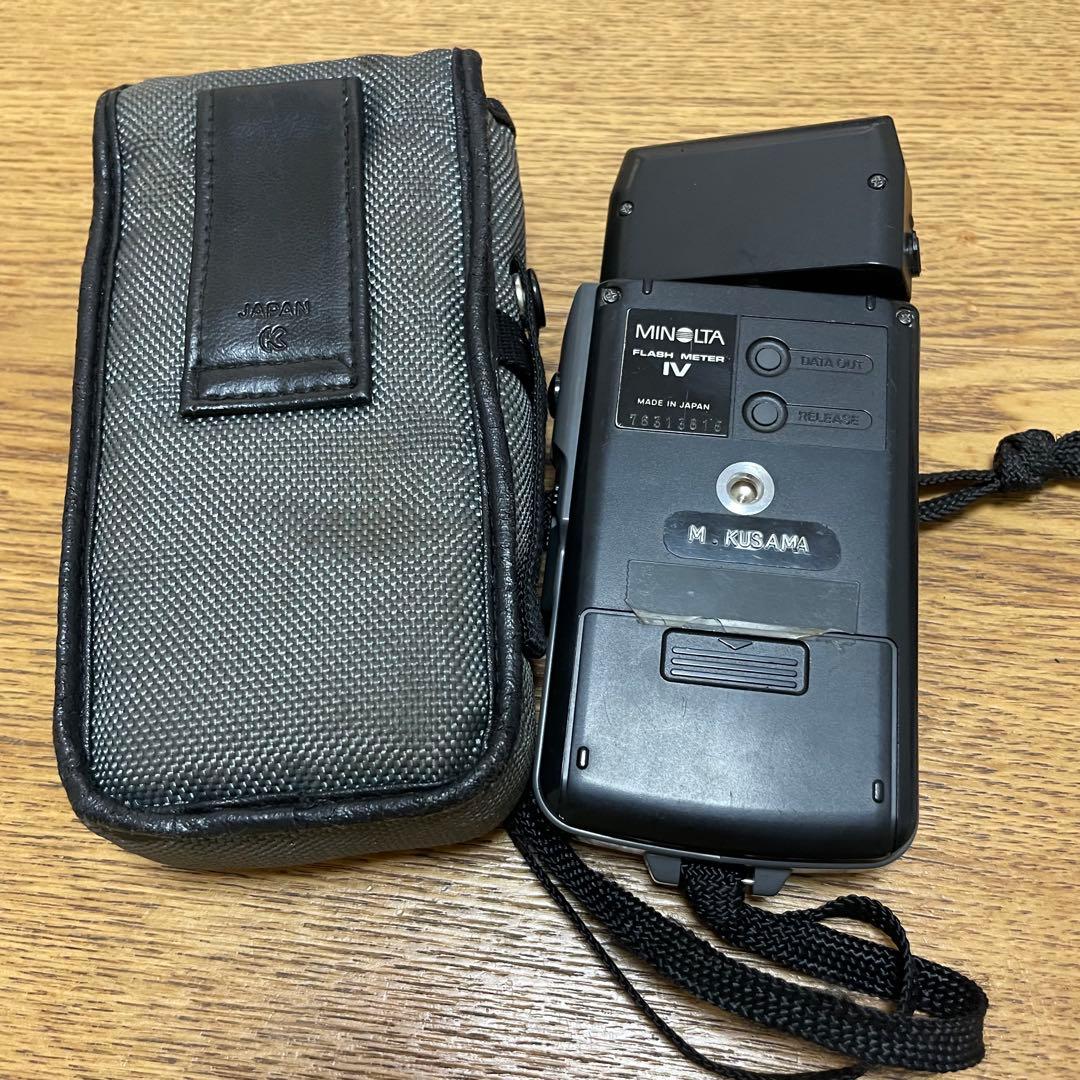 MINOLTA FLASH METER　Ⅳミノルタ フラッシュメーター4