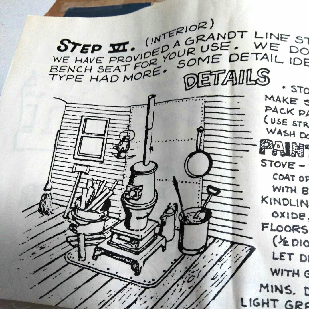 鉄道模型 TRAINS of TEXAS On3 GILPIN CABOOSE KIT