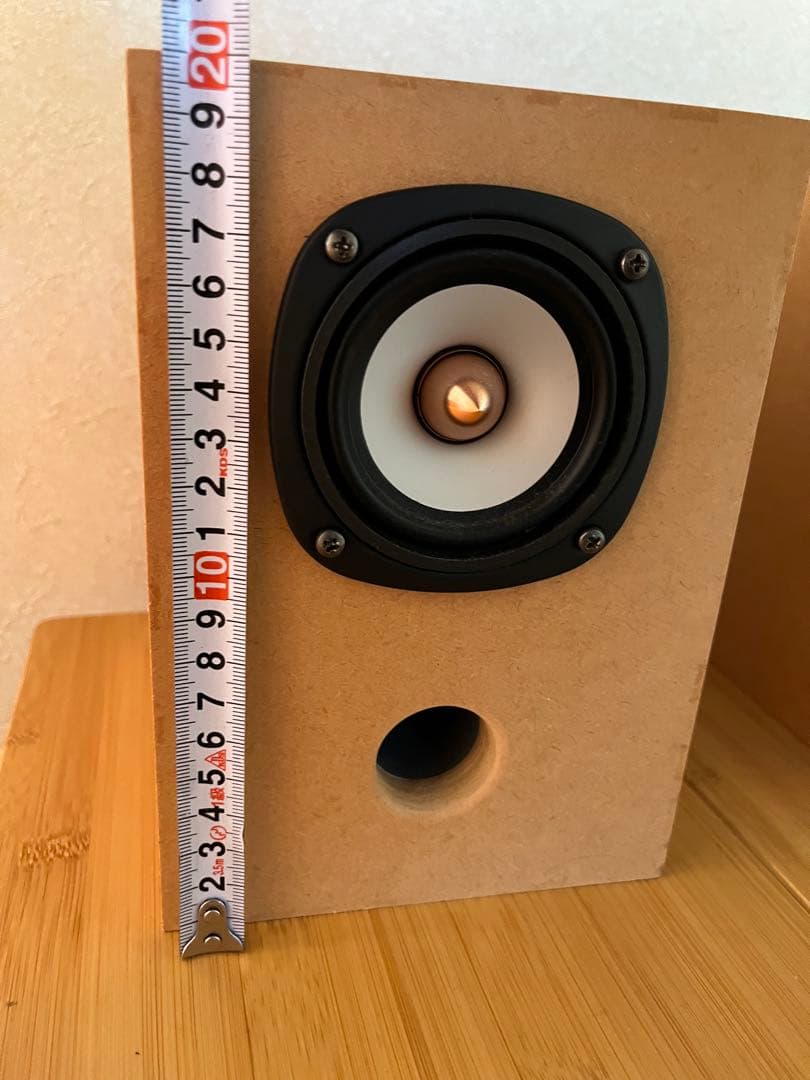 8cmフルレンジユニット YS89A-PSC エンクロージャー付き