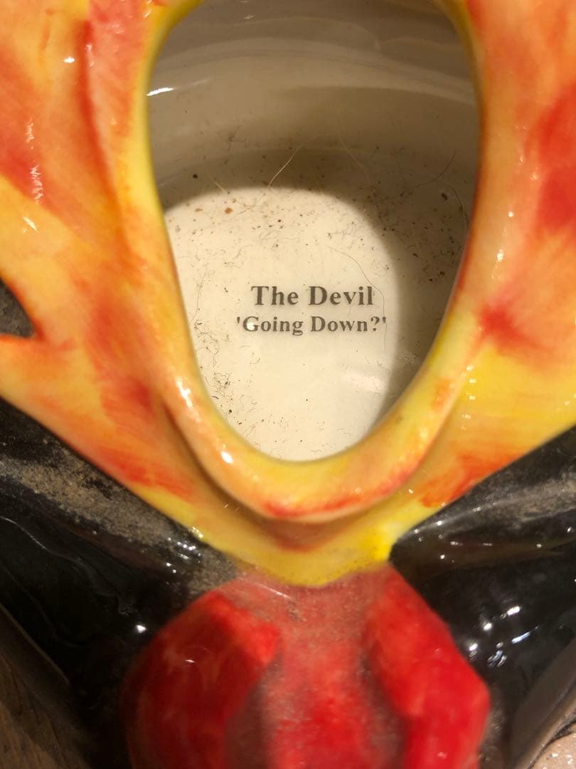 ビンテージ　デビル 悪魔　レッドデビル weirdo スカル　モンスター