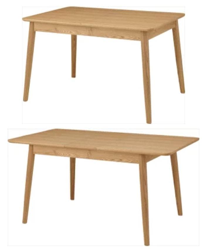 （送料込）東谷　エクステンションダイニングテーブル　品番：HOT-511