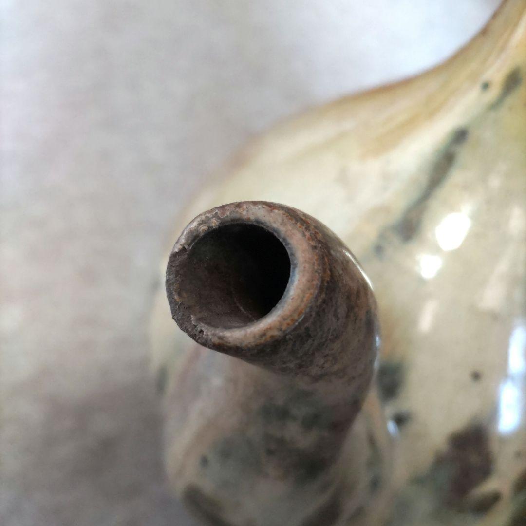 常滑焼水注徳利　丹波？　D461