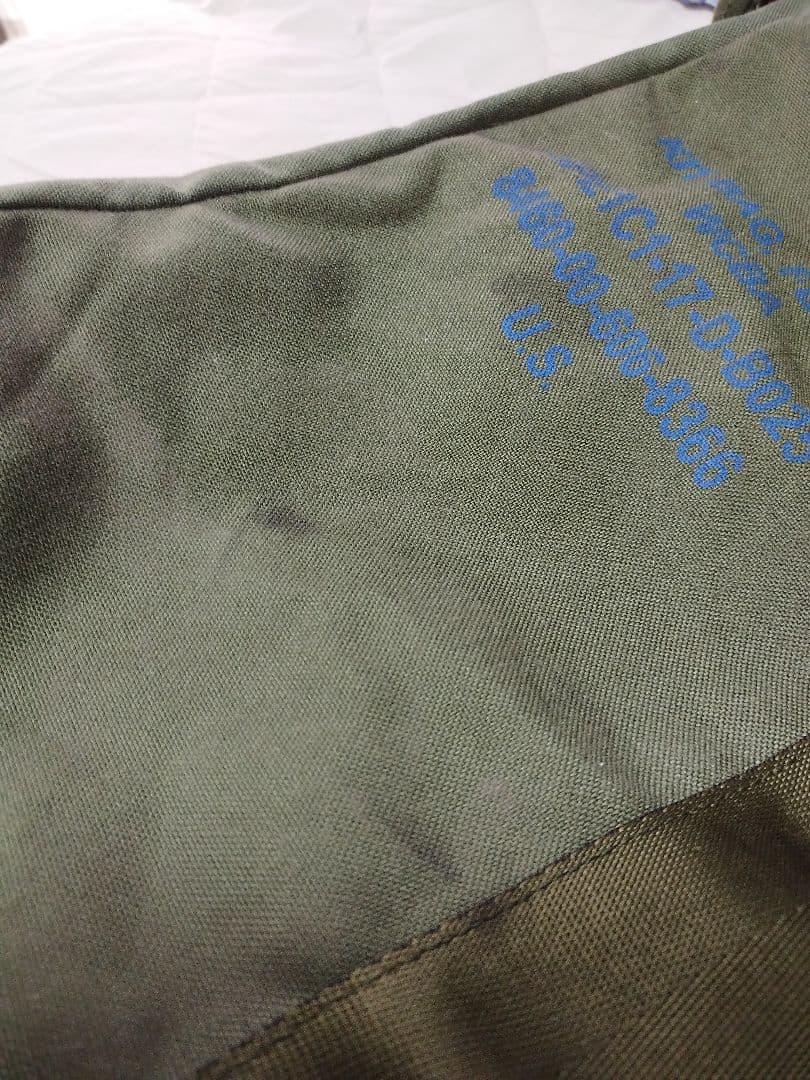 (4861)USAF.フライヤーズキットバッグ米軍実物　ユーズド　美品