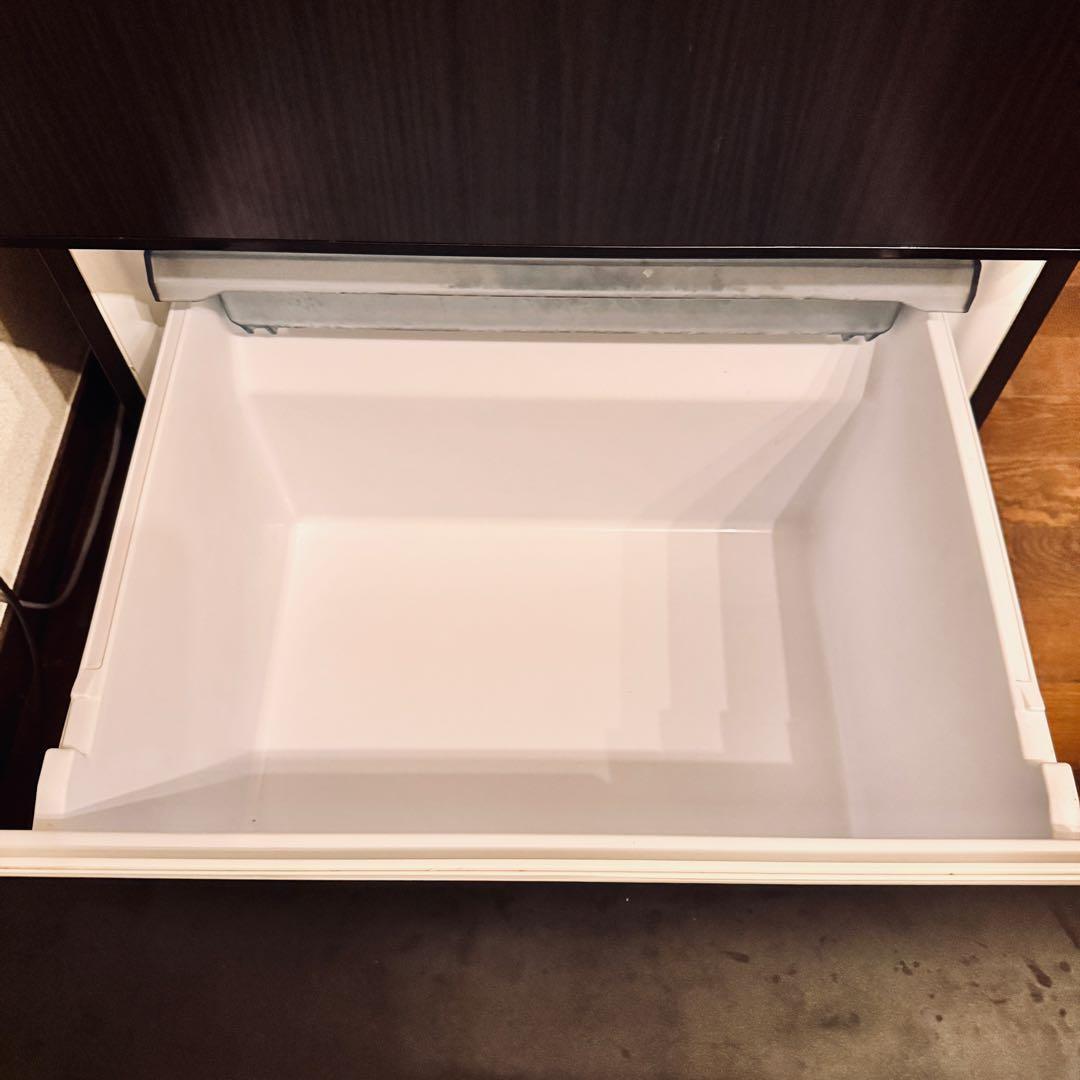 美品✨AQUA アクア 2024年式 冷蔵庫 aqr-v37p ウッドブラック