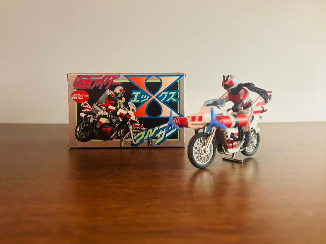 ポピー 仮面ライダーX クルーザー 仮面ライダーエックス　ポピニカ　超合金　当時