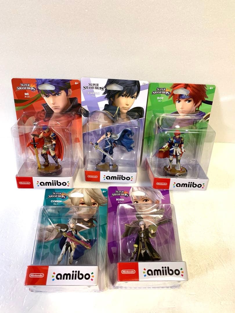 amiibo ファイアーエムブレム　キャラクター５点セット（未開封品）