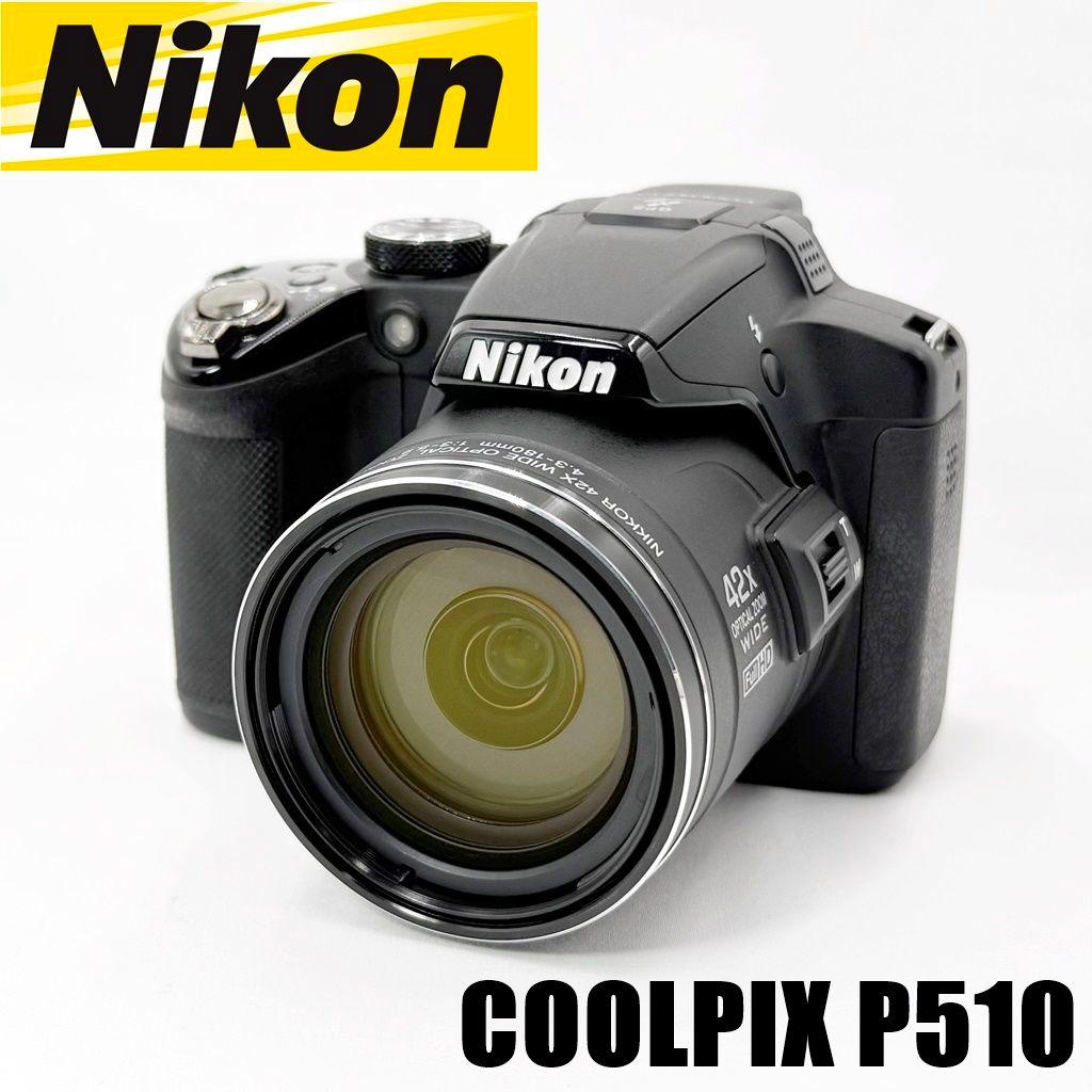 【美品】ニコン COOLPIX P510 ブラック コンデジ カメラ 中古 #2